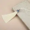 8cm borla de cloisonné borla tapa de aleación borla seda de poliéster marcador colgante accesorios de joyería precio grande excelente