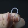 Acrílico Transparente Invisible Europeo y Americano Uv Barra Suave Bola Redonda Clásico Popular Joyería para Perforación Corporal Uña para Lengua Uña para Oreja Uña para Puente
