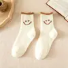 Calcetines de felpa color camello para invierno, con forro polar, calcetines cálidos, auto-calentables para hombre, engrosados de terciopelo, resistentes al frío, calcetines de toalla, calcetines para el hogar