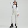 Pantalones de esquí nuevos para mujer, de doble tabla, elásticos, ajustados, resistentes al viento, impermeables, para exteriores, negros, cálidos, para nieve
