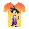 Camiseta de verano para hombre y mujer con estampado de Dragon Ball en 3D de Amazon.