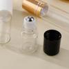 Fábrica em estoque 5ml rolo bola garrafa 2ml de vidro transparente cosméticos pequena essência óleo massagem creme para os olhos garrafa garrafa de contas