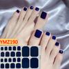 Verano 2021 Nuevos Stickers Franceses para Pies Stickers Nail Art Stickers Completos Bronceado Japonés Despegables Nail Art Stickers para Pies Stickers Completos