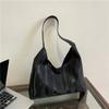 2025 Nova Bolsa Tote Simples de Grande Capacidade Bolsa de Ombro Bolsa de Mão Bolsa de Duas Peças na Moda de Cor Sólida