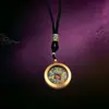 Directo de fábrica: Colgante de concha Gahu de animal del zodíaco estilo antiguo, collar cultural y creativo para hombres y mujeres, accesorio de concha protector