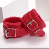 Sm sexy cuero esposas atadura equipo de tortura coquetear esclavos masculinos y femeninos suministros accesorios universales para adultos