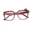 Gafas de Prescripción Delgadas de Montura Cuadrada Grande con Dibujo Animado de Gato Kity 2D para Mujer, Personalizables con Graduación, Estilo Japonés Lindo y Dulce