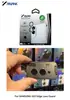 Anank é Adequado para Samsung S25Edge Vidro Corning Película para Segunda Lente Ar Antirreflexo Posição Cor Original Película Protetora