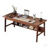 Mesa de Caligrafía Estilo Chino Mesa de Caligrafía y Pintura Mesa para el Hogar con Pata de Madera Maciza Estilo Antiguo Mesa para Escritura con Pincel Escritorio Doble para Estudio Mesa de Trabajo Larga
