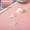 Tirante de Hombro Invisible Transparente Escarchado de 1 cm Desmontable Accesorios para Ropa Interior TPU Alta Elasticidad Engrosado Tirante de Hombro sin Marcas Ropa Interior