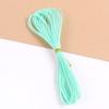 Hilo Encerado de Color Taiwán 1mm 10.3m Hilos Trenzados Cordón para Collar Sinterizable Hilo Trenzado Colorido Cordón para Joyería DIY
