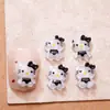 Férias Havaianas Hello Kitty Desenho Animado Acessórios para Unhas Fofos Acessórios Estereoscópicos para Unhas Gato Kt Novo Estilo
