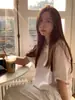 134 # Lil Cher Marca de Moda Camiseta Oversize Algodón Puro Americano Ropa Deportiva Suelta Casual de Manga Corta