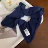 Anillo de Pelo de Intestino Grande Hecho a Mano Romántico Francés Cuerda para Atar Accesorios para el Cabello de Corea del Sur Moda Gama Alta Todo Fósforo Cuerda para el Cabello Cuero a Cuadros Cinta