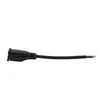 Cable de Alimentación Estilo Americano, Clavija Hembra de Tres Pines Estilo Americano con Cubierta Antipolvo, Cable de Extensión de Alimentación Estilo Americano