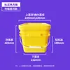 Balde Plástico Quadrado Colorido de 15 Litros 4L-20L Balde Embalagem de Grau Alimentício com Tampa, Balde Quadrado Plástico Espessado para Molhos