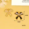 Brújula Oceánica Pirata de Estilo Mixto Transfronterizo Accesorios de Joyería DIY Esmalte Aleación Collar Pendiente de Arete Dijes