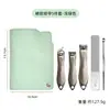 Set de Cortauñas Transfronterizo Acero Inoxidable Cortauñas Casero Set de Herramientas para Manicura y Arte de Uñas Tijeras para Uñas Artesanía de Precisión Alemana