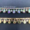 Cadena de strass con adhesivo termofusible para ropa DIY, accesorios de perforación en caliente, cadena para decoración de vestidos de boda, venta al por mayor