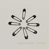 Etiqueta de pin calabaza tienda de ropa etiqueta pin de hebilla broche pin fijo ropa grande clip de papel de seguridad para niños