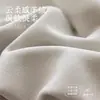 Cortinas francesas de doble cara con patrón de espiga de cachemira, alto oscurecimiento, color liso en color crema para protección solar de balcón, dormitorio y sala de estar en estilo crema.
