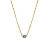 Collar Súper Brillante de Circonita Simple y de Alta Gama, No se Desvanece, para Mujer, Cadena Clavicular de Lujo Ligero Exquisita, Accesorio para el Cuello