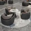 Lobby de Hotel de Lujo Ligero, Club VIP, Área de Descanso de Oficina, Área de Recepción y Negociación, Sofá del Departamento de Ventas