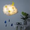 Lámpara de Nube creativa ins Material DIY Hecho a mano Habitación de Chica Celebridad de Internet Dormitorio Colgante al Aire Luz de Noche Decorativa Colgante