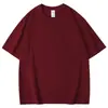 Camiseta de Verão Resistente 240g com Manga Caída para Crianças, Unissex, Manga 3/4, Casual Versátil, Caimento Solto, Top com Manga Caída