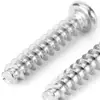 Tornillos Autorroscantes Galvanizados Endurecidos con Plomo, Cabeza Phillips Plana, Cola Plana, Tornillos de Cabeza Redonda, Cola Plana M2/M2.3/M2.6/M3/M4