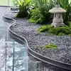 Tablero Autoadhesivo para Contención de Tierra Paisaje de Plantas de Patio Balcón Plantación Verde Interior Valla de Cerramiento Tira Decorativa Borde de Valla