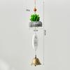 Campanilla de viento Totoro Retro Japonesa Decoración Colgante Creativa Pared Dormitorio Habitación Fresca Resina Campana Colgante Decoración