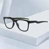 2025 nuevo armazón de gafas cuadradas de TR90 para hombre, deportivo, con lente plana anti luz azul, se puede equipar con miopía TR7808-K