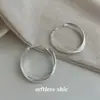 Pendientes Geométricos Elegantes y de Alta Gama con Forma de Círculo para Ir al Trabajo, Pendientes Minimalistas Versátiles de Nuevo Estilo para Mujer Fábrica