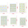 Luz LED para interior de coche 5630 48SMD luz de panel plano luz de techo 48led luz de compartimento de coche panel de luz