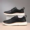 2025 Populares Transfronteiriços Couro Casual Masculino Sapatos Oxford Casuais para Vestir Oxford Estoque Pronto