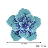 Acessórios de Joias com Strass de Camélia Transfronteiriços Flores Tridimensionais de Sapato de Camada Dupla Acessórios para Roupas Acessórios de Broche para Headwear DIY