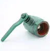 Válvula de Esfera de Ferro com Cabo Rosqueado Pintado de Verde, Válvula de Água Espessada, Interruptor de Ferro Fundido, Válvula de Ferro, Acessórios para Caminhão de Irrigação Dn25