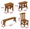 Nova Mesa de Jantar Sólida de Madeira Estilo Chinês, Mesa de Restaurante, Mesa Retangular para Loja de Churrasco, Mesa para Loja de Café da Manhã, Conjunto de Mesa e Cadeiras para Loja de Lanches
