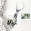 Camisa Uniforme Estilo Japonés Jk de Corte Suave Corbata de Lazo Estilo Universitario Femenino Perezoso Sin Corbata Cuello de Uniforme Escolar Estudiante Masculino Flor