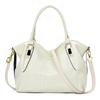 [Bolso de Mujer Bross-Border] Bolso de Mano de Cuero Suave con Patrón de Cocodrilo Nuevo 2025 Moda Bolso Grande Bolso para Madre Bolso para Mujeres de Mediana Edad Moderno