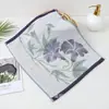 Nueva Toalla Jacquard de Gasa Algodón Puro Lavado de Cara Flor Cuadrada Grande Toalla de Mano para Colgar Toalla Cuadrada de Gasa Coreana para Bebé