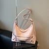 2025 Nuevo Bolso de Mujer Gran Capacidad Bolso de Hombro de Gama Alta Moderno Remaches Piel Suave Bolso de Axila Bolso para Viajar Bolso Baguette