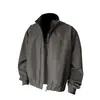 Chaqueta Casual para Hombre Nueva Otoño/Invierno 2026, Moda Trendy con Cuello Alto, Corte Holgado, Tallas Grandes para Hombre