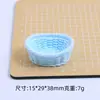 Cesta tridimensional multicolor de dibujos animados hecha a mano para accesorios de joyería DIY, resina de pegamento de crema, paquete de materiales de accesorios pequeños al por mayor