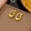 Brincos de Titânio e Pérola de Dongguan Transfronteiriços High-End Banhados a Ouro 18K Brincos de Titânio com Franja Brincos para Mulheres Atacado