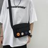 Bolso bandolera para hombre Estilo japonés Harajuku Bolso de ropa de trabajo Bolso para estudiante de campus Gran capacidad Viaje Ligero Sencillo Bolso bandolera