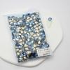 Paquete completo al por mayor de 360 elegantes diamantes azules con forma de ojo de caballo, fondo puntiagudo, taladro, azul claro, joyería para uñas transfronteriza