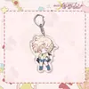 Sailor Moon Conejo Luna Agua Hielo Luna Llavero de Acrílico Colgante Lindo Creativo Llavero Colgante
