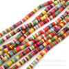 Cuentas espaciadoras de turquesa, accesorios de bricolaje, pulsera, collar, hebilla, junta, cuentas sueltas de turquesa sintética, venta al por mayor